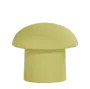 MUSHROOM 45, taburet, látka zelená