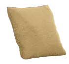 Polštář, 450x450 mm, látka žlutá
