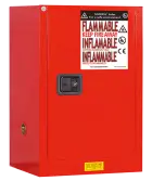 FIREPROOF 45 ohnivzodrná bezpečnostní skříň, 890x590x460 mm, červená