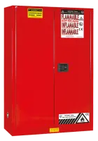 FIREPROOF 170 ohnivzdorná bezpečnostní skříň, 1650x1090x460 mm, červená