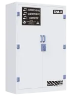 CHPP 170, bezpečnostní skříň na kyseliny a louhy, 1650x1090x460 mm, bílá