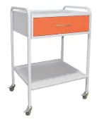 OV - 41 vozík 1-zásuvkový, mobilní, bílý/oranžový