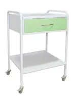 OV - 41 vozík 1-zásuvkový, mobilní, bílý/zelinkavý