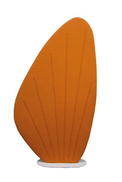 AKUSTIK DESIGN 01, designový akustický paraván, oranžový