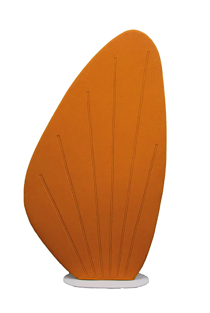 AKUSTIK DESIGN 01, designový akustický paraván, oranžový