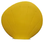 AKUSTIK DESIGN 02, designový akustický paraván, žlutý