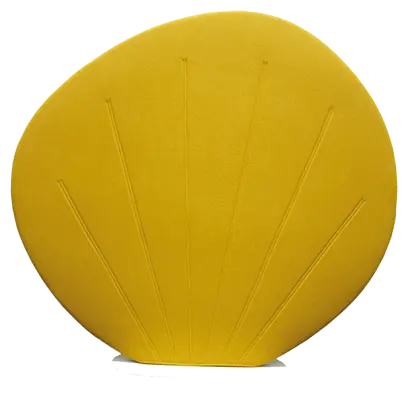 AKUSTIK DESIGN 02, designový akustický paraván, žlutý