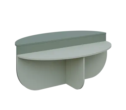 RGY 13 konferenční stolek, deska 18 mm, 500x1200x700, vodní