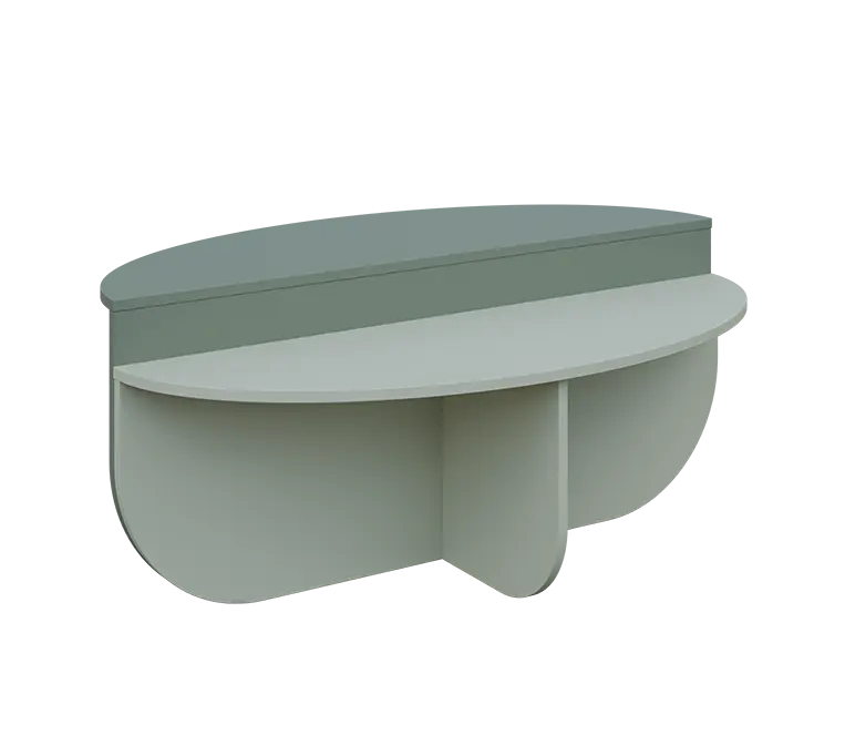 RGY 13 konferenční stolek, deska 18 mm, 500x1200x700, vodní