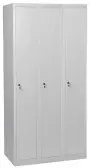 JP - 930 skříň šatní, 3-dvéřová, 1850x900x500 mm, šedá
