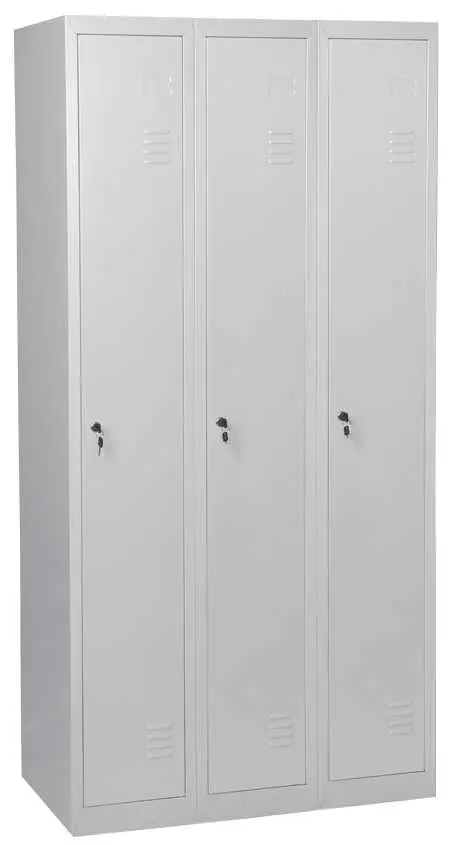JP - 930 skříň šatní, 3-dvéřová, 1850x900x500 mm, šedá