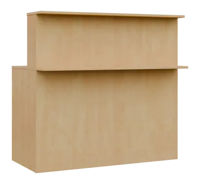 RE REC - 1200 recepce, 1150x1200x718, bříza světlá RE REC - 1200 recepce, 1150x1200x718, bříza světlá