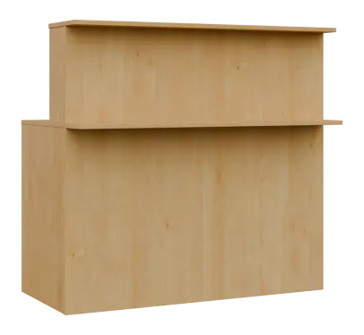 RE REC - 1200 recepce, 1150x1200x718, javor horský RE REC - 1200 recepce, 1150x1200x718, javor horský