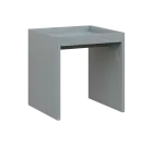 RE ST - 400 stolek odkládací malý, 430x400x400, šedá