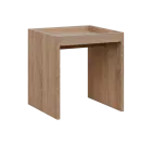 RE ST - 400 stolek odkládací malý, 430x400x400, dub bardolino