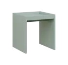 RE ST - 400 stolek odkládací malý, 430x400x400, pastelově zelená