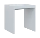 RE ST - 500 stolek odkládací velký, 550x500x500, bílá