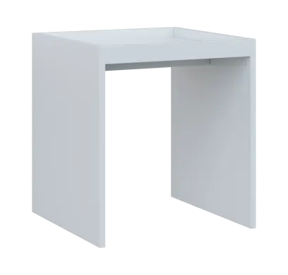 RE ST - 500 stolek odkládací velký, 550x500x500, bílá