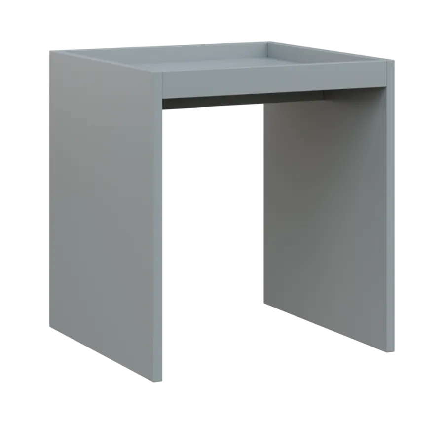 RE ST - 500 stolek odkládací velký, 550x500x500, šedá