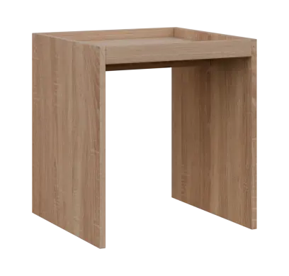 RE ST - 500 stolek odkládací velký, 550x500x500, dub bardolino