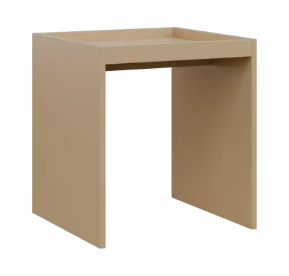 RE ST - 500 stolek odkládací velký, 550x500x500, pískově žlutá