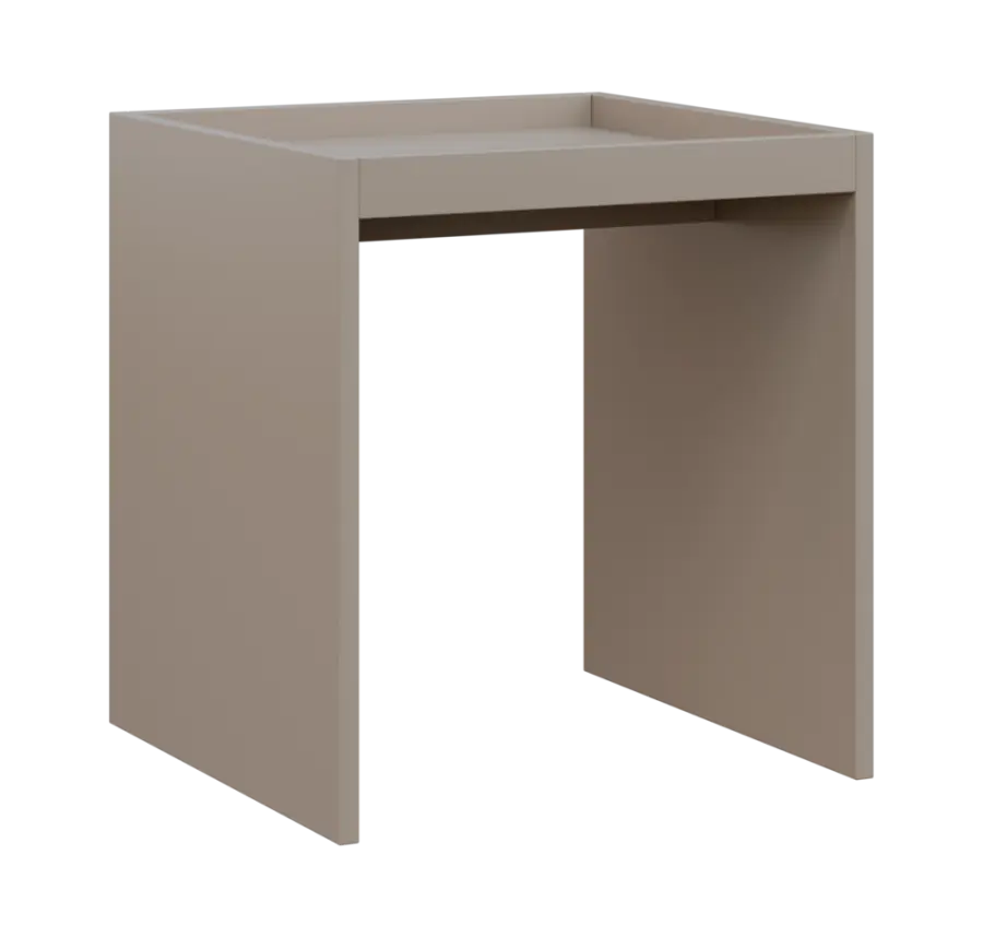 RE ST - 500 stolek odkládací velký, 550x500x500, pískově béžová