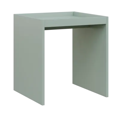 RE ST - 500 stolek odkládací velký, 550x500x500, pastelově zelená