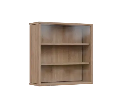 RE VTB - 200 vitrína s bočním výsuvem, 600x600x200, dub bardolino