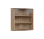 RE VTB - 200 vitrína s bočním výsuvem, 600x600x200, dub bardolino