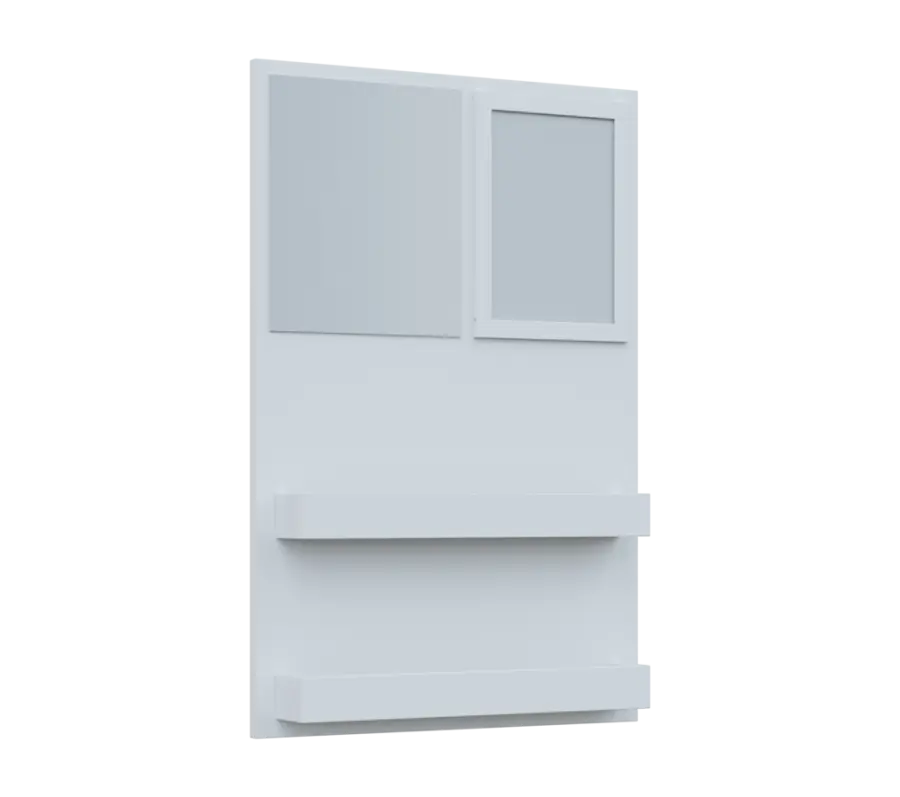 RE NÁS - 900 nástěnka, 900x600x78, bílá