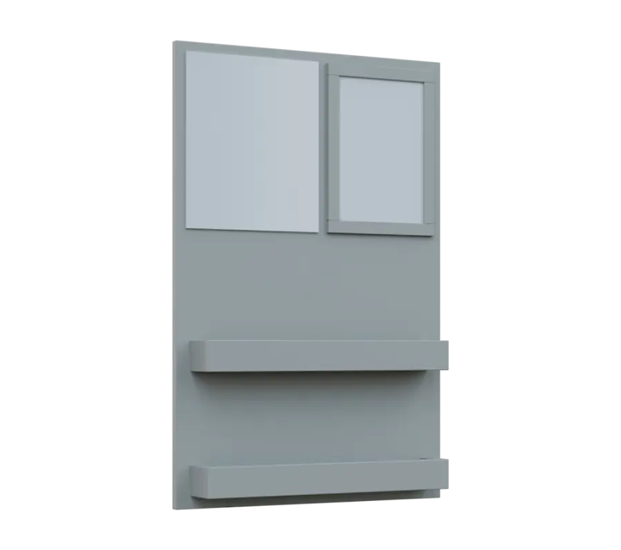 RE NÁS - 900 nástěnka, 900x600x78, šedá