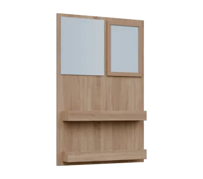 RE NÁS - 900 nástěnka, 900x600x78, dub bardolino