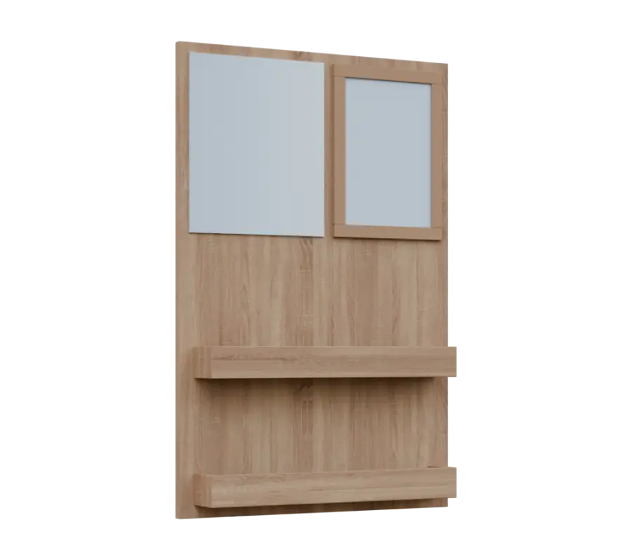 RE NÁS - 900 nástěnka, 900x600x78, dub bardolino