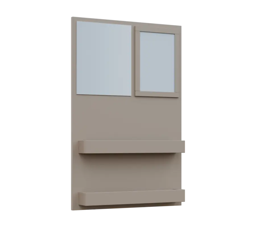 RE NÁS - 900 nástěnka, 900x600x78, pískově béžová