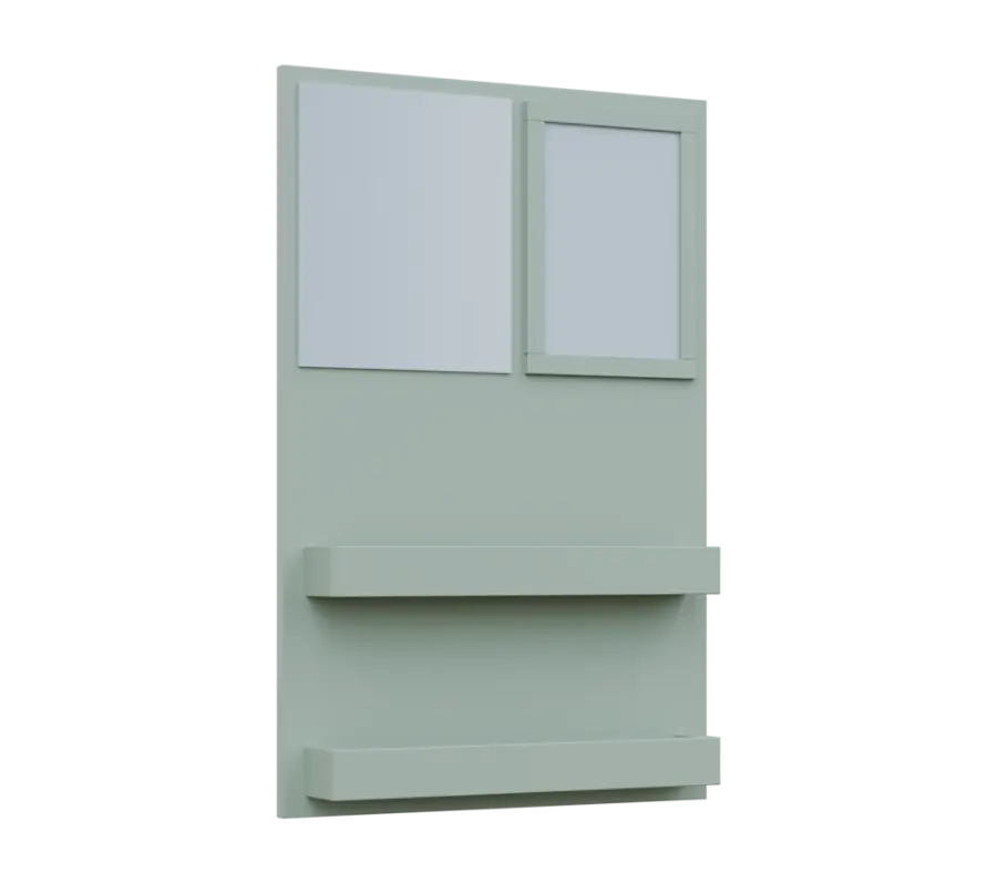 RE NÁS - 900 nástěnka, 900x600x78, pastelově zelená