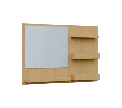 RE NÁS - 600 nástěnka, 600x600x78, javor horský