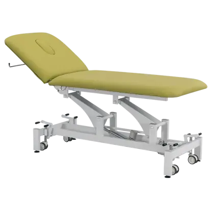 MEDIPLUS 2, lehátko vyšetřovací zdravotní, elektricky stavitelné, 2- segmentové, barva Medi SK jarní zeleň