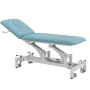 MEDIPLUS 2, lehátko vyšetřovací zdravotní, elektricky stavitelné, 2- segmentové, barva Medi SK pastelově modrá