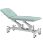 MEDIPLUS 2, lehátko vyšetřovací zdravotní, elektricky stavitelné, 2- segmentové, barva Medi SK pastelově zelená