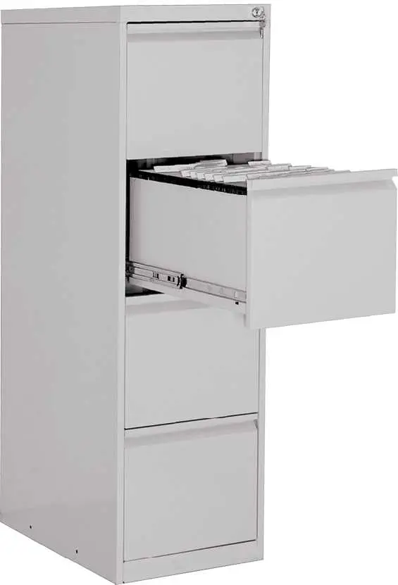 JP - 400 NEW kartotéka 4-zásuvková, 1330x620x390 mm, šedá