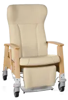 GAVOTA G2-2-P pečovatelské křeslo, mobilní, s polohováním obsluhou, opěrák comfort, pevné područky,