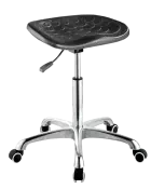 PUR 11, židle laboratorní a dílenská, PU černá