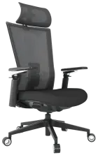 SIRIUS 5D, židle kancelářská, černá