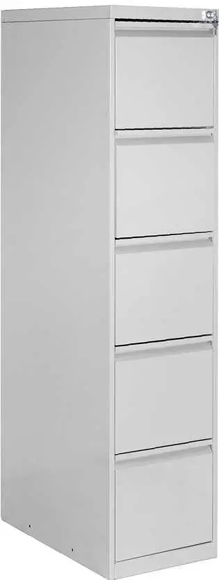 JP - 405 NEW kartotéka 5-zásuvková, 1631x390x620 mm, šedá