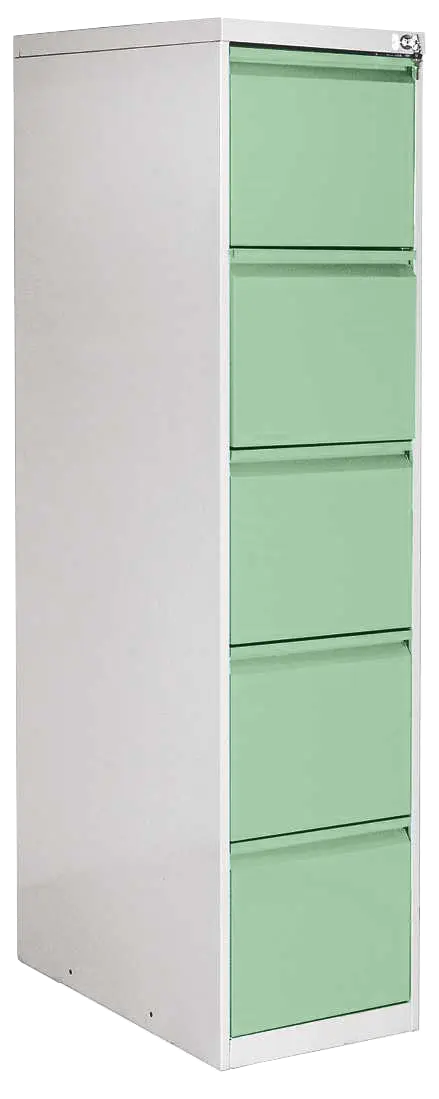 JP - 405 NEW kartotéka 5-zásuvková, 1631x390x620 mm, šedá/zelinkavá