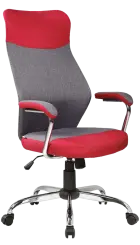 MATEO židle kancelářská, vínová/antracit