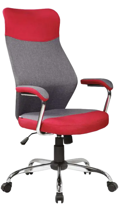 MATEO židle kancelářská, vínová/antracit