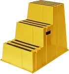 STUP P3, plastové stupátko 3-stupňové, žluté