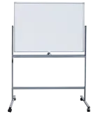TAB MOBIL 120/150, popisovací magnetická tabule, otočná, mobilní, bílá