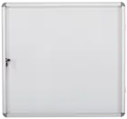 VITRÍNA SKLO 6xA4, uzamykatelná vitrína, hliníkový rám